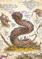 Rottenmouth Viper - Bloomburrow Art Series