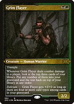 Grim Flayer - Double Masters 2022 - Etched Foil