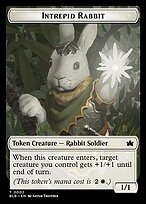 Intrepid Rabbit - Bloomburrow Tokens