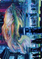 Skyswimmer Koi - Neon Dynasty Art Series
