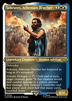 Sokrates, Athenian Teacher - Assassin's Creed - Etched Foil