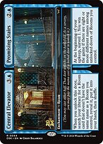 Central Elevator // Promising Stairs - Duskmourn: House of Horror Promos - Promo Foil