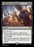 Nightmare Unmaking - Wilds of Eldraine Commander