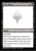 Mark Ritual - Unknown Event
