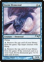 Storm Elemental - Coldsnap Theme Decks