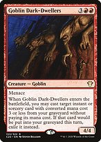 Goblin Dark-Dwellers - Commander 2020