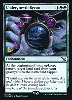 Undergrowth Recon - Murders at Karlov Manor Promos - Promo Foil