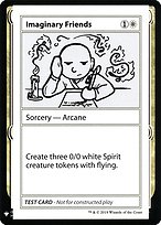 Imaginary Friends - Mystery Booster Playtest Cards 2019