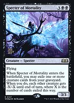 Specter of Mortality - Wilds of Eldraine Promos
