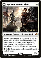 Kytheon, Hero of Akros // Gideon, Battle-Forged - Magic Origins Promos - Promo Foil