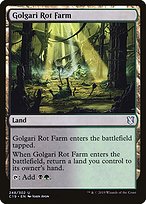 Golgari Rot Farm - Commander 2019