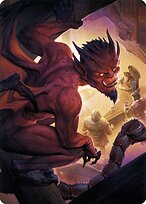 Nefarious Imp - Battle for Baldur's Gate Art Series - Borderless