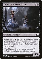 Twins of Maurer Estate - Shadows over Innistrad
