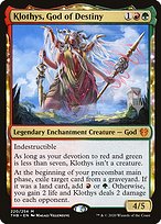 Klothys, God of Destiny - Theros Beyond Death Promos