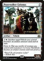 Peacewalker Colossus - Aether Revolt Promos - Promo Foil