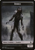 Zombie - Midnight Hunt Commander Tokens