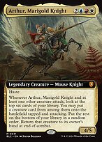 Arthur, Marigold Knight - Bloomburrow Commander