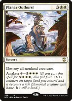 Planar Outburst - New Capenna Commander