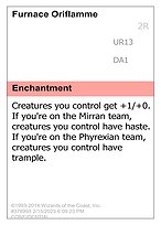 Furnace Oriflamme - Unknown Event