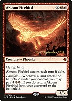 Akoum Firebird - Battle for Zendikar Promos - Promo Foil