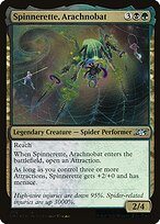 Spinnerette, Arachnobat - Unfinity - Galaxy Foil