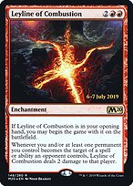 Leyline of Combustion - Core Set 2020 Promos - Promo Foil