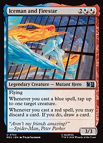 Iceman and Firestar - Marvel Super Heroes Commander