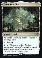 Three Tree City - Bloomburrow Promos - Promo Foil