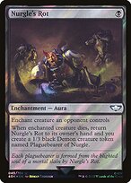 Nurgle's Rot - Warhammer 40,000 Commander - Surge Foil