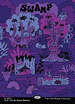 Swamp - Secret Lair Drop - Borderless