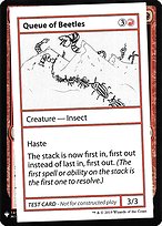 Queue of Beetles - Mystery Booster Playtest Cards 2019