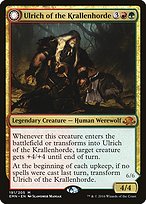 Ulrich of the Krallenhorde // Ulrich, Uncontested Alpha - Eldritch Moon