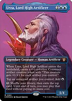 Urza, Lord High Artificer - Commander Masters - Textured Foil