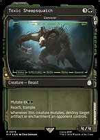 Toxic Sheepsquatch (Gemrazer) - Fallout - Surge Foil