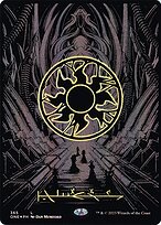 Plains - Phyrexia: All Will Be One - Oil Slick, Raised Foil, Borderless