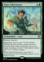 Giant Inheritance - Wilds of Eldraine Commander