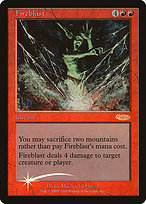 Fireblast - Friday Night Magic 2001 - Promo Foil