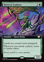 Horizon Explorer - Edge of Eternities Commander - Extended Art