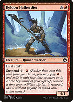 Keldon Halberdier - Iconic Masters