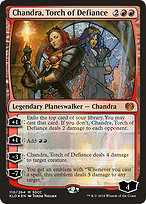 Chandra, Torch of Defiance - San Diego Comic-Con 2018 - Promo Foil