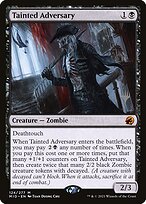 Tainted Adversary - Innistrad: Midnight Hunt Promos