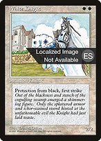 Caballero blanco (White Knight) - Fourth Edition Foreign Black Border