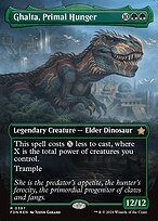 Ghalta, Primal Hunger - Foundations - Promo Foil