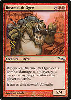 Rustmouth Ogre - Mirrodin