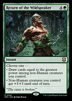 Return of the Wildspeaker - Modern Horizons 3 Commander