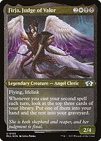 Firja, Judge of Valor - Multiverse Legends - Etched Foil