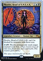 Phoebe, Head of S.N.E.A.K. - The List (Unfinity Foil Edition) - Promo Foil