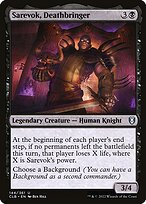 Sarevok, Deathbringer - Commander Legends: Battle for Baldur's Gate