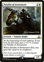 Paladin of Atonement - Rivals of Ixalan Promos