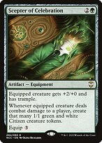 Scepter of Celebration - New Capenna Commander